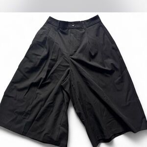Women's Black Bermuda Shorts